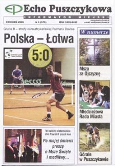 Echo Puszczykowa 2006 Nr4(171)