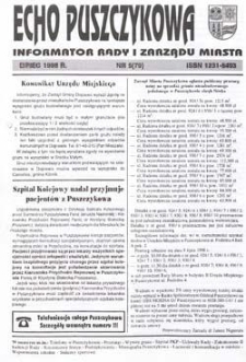 Echo Puszczykowa 1998 Nr5(79)