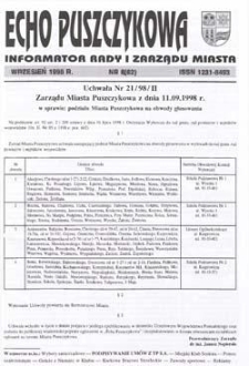 Echo Puszczykowa 1998 Nr8(82)