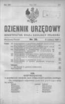 Dziennik Urzędowy Ministerstwa Byłej Dzielnicy Pruskiej 1921.06.09 R.2 Nr20