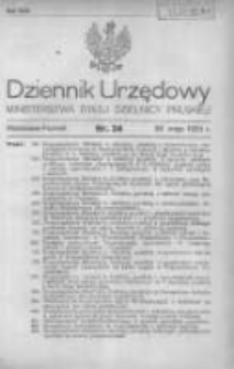 Dziennik Urzędowy Ministerstwa Byłej Dzielnicy Pruskiej 1920.05.26 R.1 Nr24