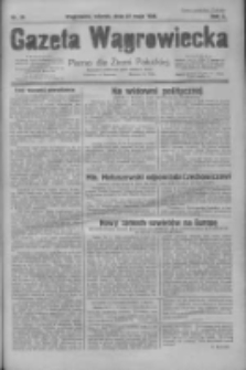 Gazeta Wągrowiecka: pismo dla ziemi pałuckiej 1930.05.27 R.10 Nr84
