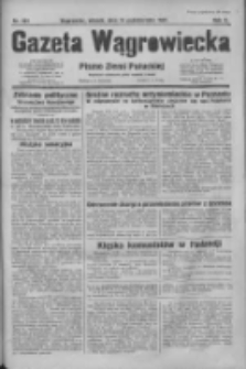 Gazeta Wągrowiecka: pismo dla ziemi pałuckiej 1930.10.14 R.10 Nr201