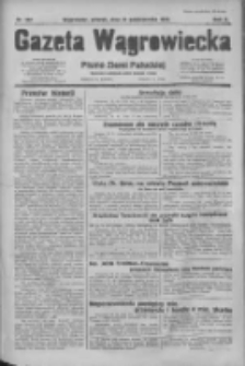 Gazeta Wągrowiecka: pismo dla ziemi pałuckiej 1930.10.21 R.10 Nr207