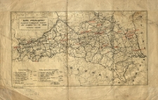 Mapa Przeglądowa majętności Fundacyjnych będących pod zarządem T. W. S. we Lwowie
