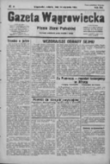 Gazeta Wągrowiecka: pismo ziemi pałuckiej 1933.01.14 R.13 Nr11