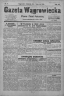 Gazeta Wągrowiecka: pismo ziemi pałuckiej 1933.01.01 R.13 Nr1