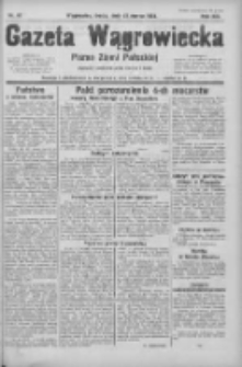 Gazeta Wągrowiecka: pismo ziemi pałuckiej 1933.03.22 R.13 Nr67