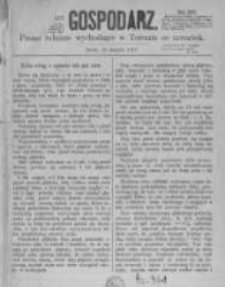 Gospodarz. 1872.08.22 R.1 nr34