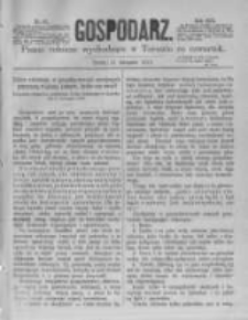 Gospodarz. 1872.11.21 R.1 nr47