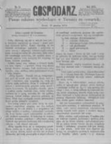 Gospodarz. 1872.12.19 R.1 nr51