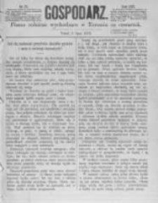 Gospodarz. 1873.07.03 R.2 nr27