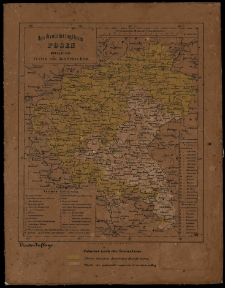 Grossherzogthum Posen. Gez. u. lith. im Lith. Inst. v. Lilienfeld