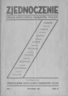 Zjednoczenie. 1934 R.2 nr1