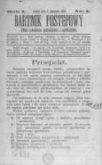 Bartnik Postępowy. 1875.01.01 R.1 nr1