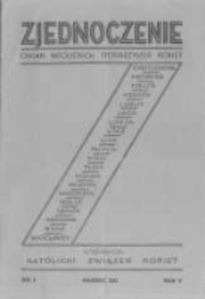 Zjednoczenie. 1937 R.5 nr3