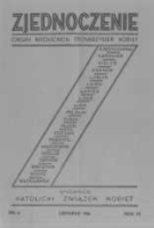 Zjednoczenie. 1938 R.6 nr11