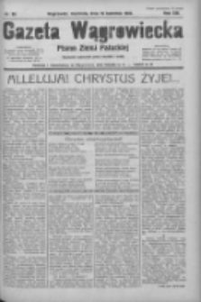 Gazeta Wągrowiecka: pismo ziemi pałuckiej 1933.04.16 R.13 Nr89