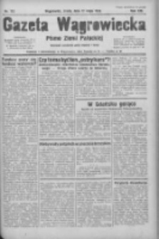 Gazeta Wągrowiecka: pismo ziemi pałuckiej 1933.05.17 R.13 Nr113