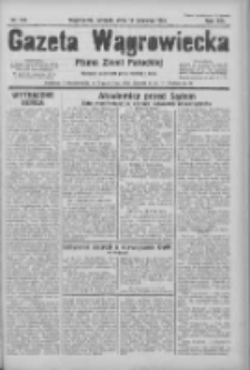 Gazeta Wągrowiecka: pismo ziemi pałuckiej 1933.06.13 R.13 Nr134
