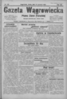 Gazeta Wągrowiecka: pismo ziemi pałuckiej 1933.06.21 R.13 Nr140