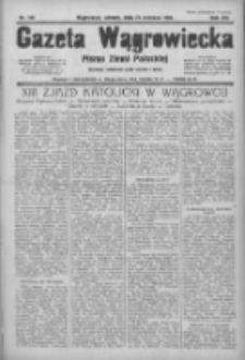 Gazeta Wągrowiecka: pismo ziemi pałuckiej 1933.06.27 R.13 Nr145