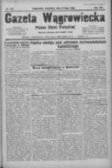 Gazeta Wągrowiecka: pismo ziemi pałuckiej 1933.07.23 R.13 Nr167