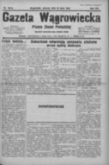 Gazeta Wągrowiecka: pismo ziemi pałuckiej 1933.07.25 R.13 Nr168A