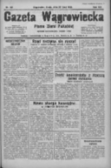 Gazeta Wągrowiecka: pismo ziemi pałuckiej 1933.07.26 R.13 Nr169