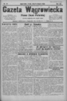 Gazeta Wągrowiecka: pismo ziemi pałuckiej 1933.08.09 R.13 Nr181