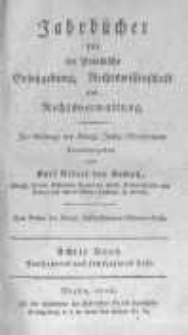 Jahrbücher für die Preussische Gesetzgebung, Rechtswissenschaft und Rechtsverwaltung. 1816 Bd.8