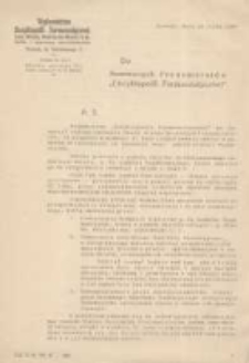 Do Szanownych Prenumeratorów "Encyklopedii Farmaceutycznej"