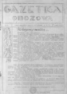 Gazetka Obozowa. 1940.12.04 nr4