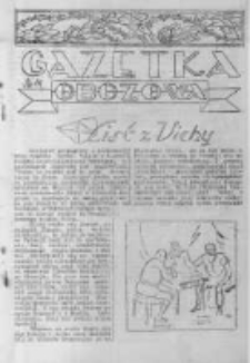 Gazetka Obozowa. 1940.12.21 nr19