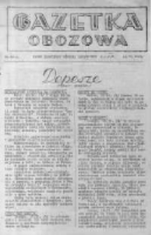 Gazetka Obozowa. 1941.02.14 Wyd. Poranne A nr62
