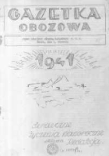 Gazetka Obozowa. 1941.01.01 Wyd. Wieczorne B nr25