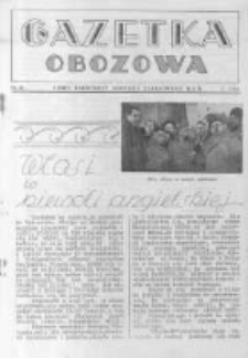 Gazetka Obozowa. 1941.01.07 Wyd. Wieczorne B nr29