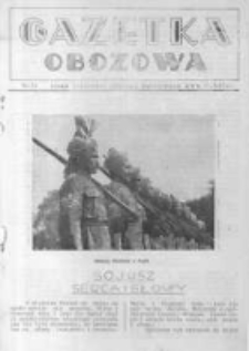 Gazetka Obozowa. 1941.01.13 Wyd. Wieczorne B nr34