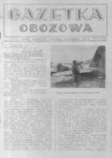 Gazetka Obozowa. 1941.01.14 Wyd. Wieczorne B nr35