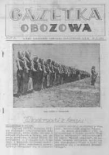 Gazetka Obozowa. 1941.01.16 Wyd. Wieczorne B nr37