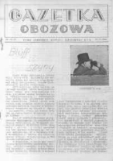 Gazetka Obozowa. 1941.01.20 Wyd. Wieczorne B nr40