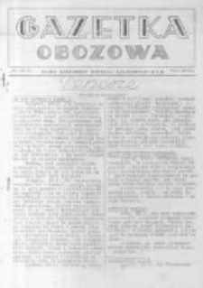 Gazetka Obozowa. 1941.01.25 Wyd. Wieczorne B nr45