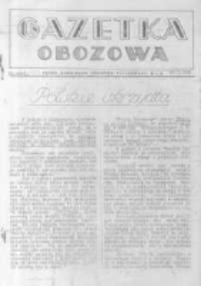 Gazetka Obozowa. 1941.01.29 Wyd. Wieczorne B nr48