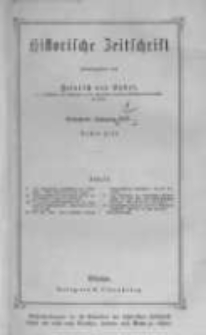 Historische Zeitschrift. 1871 Band 25 Heft 1-2