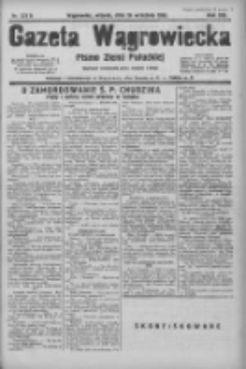 Gazeta Wągrowiecka: pismo ziemi pałuckiej 1933.09.26 R.13 Nr221A