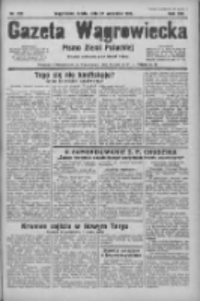 Gazeta Wągrowiecka: pismo ziemi pałuckiej 1933.09.27 R.13 Nr222