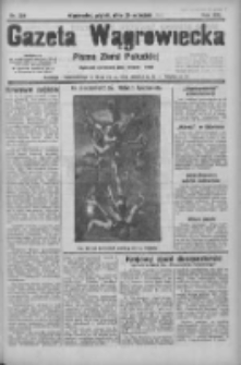 Gazeta Wągrowiecka: pismo ziemi pałuckiej 1933.09.29 R.13 Nr224