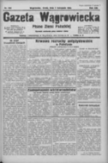Gazeta Wągrowiecka: pismo ziemi pałuckiej 1933.11.01 R.13 Nr252