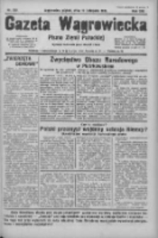 Gazeta Wągrowiecka: pismo ziemi pałuckiej 1933.11.10 R.13 Nr259