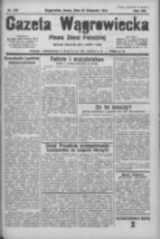 Gazeta Wągrowiecka: pismo ziemi pałuckiej 1933.11.22 R.13 Nr269
